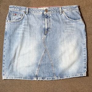 Tommy Hilfiger Women’s Denim Mini Skirt 100% Cotton